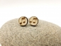Preview: Noten Holz Ohrstecker